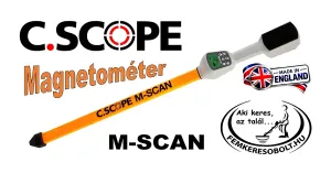C.Scope M-SCAN ipari fémkereső fémdetektor