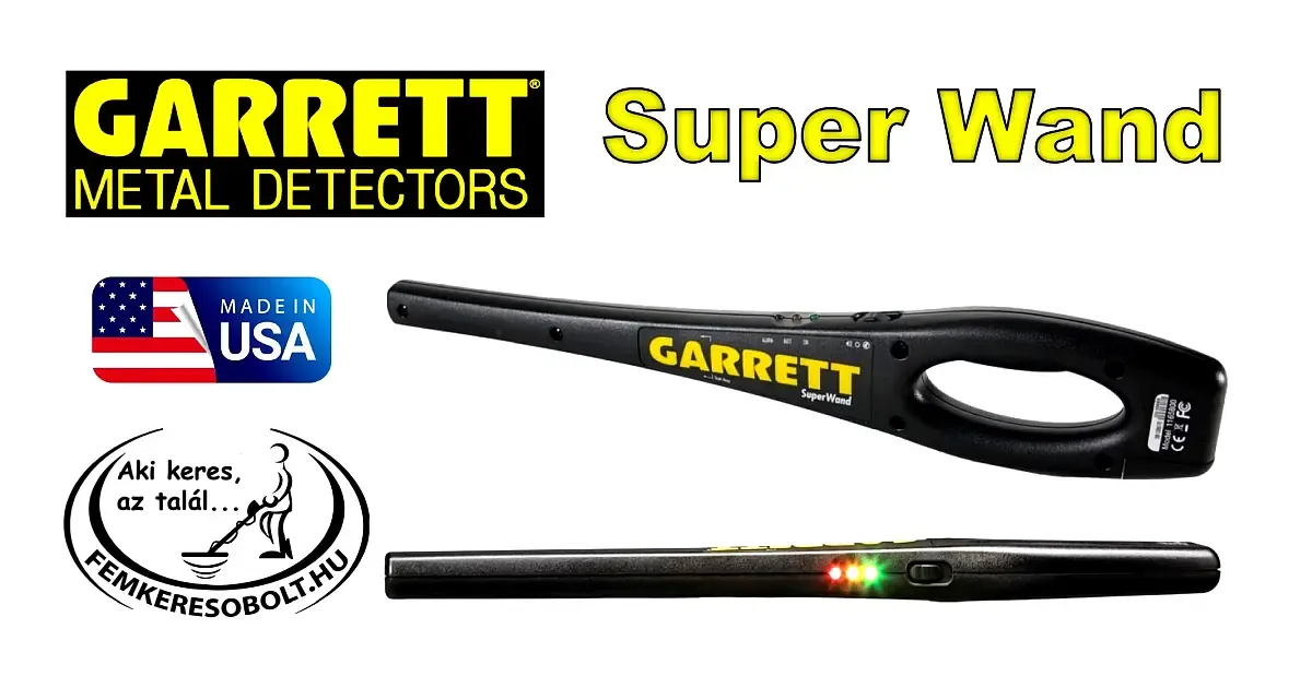 Garrett Super Wand kézi fémkereső