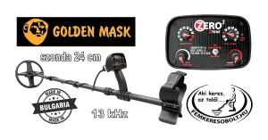 Golden Mask LP ZERO 3 Xtreme fémkereső 24 cm dd szondával