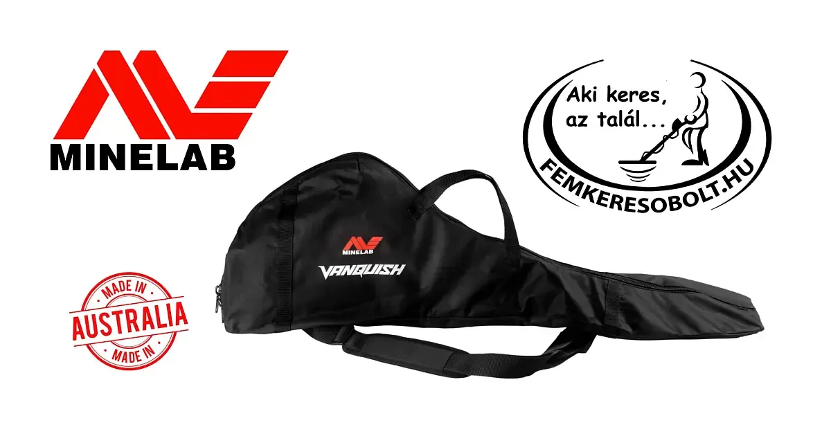Minelab fémkereső Vanquish hordtáska