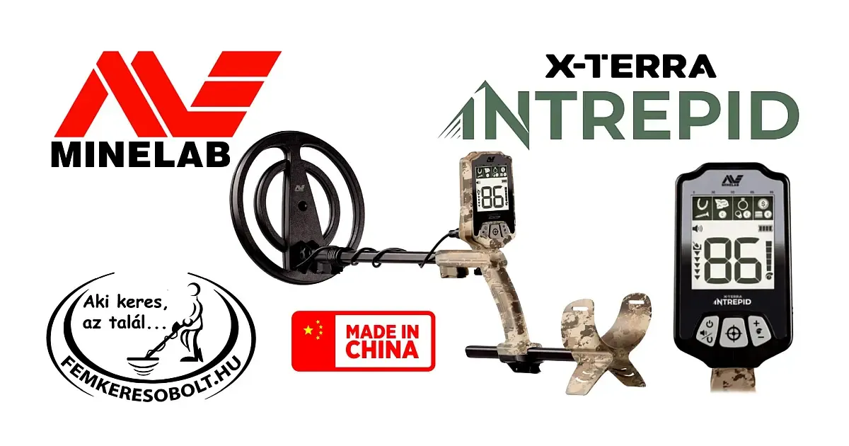 Minelab X-Terra Intrepid fémkereső