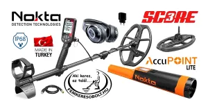 Nokta Score 3 fémkereső + WHP + szonda + Nokta AccuPoint Lite Pointer