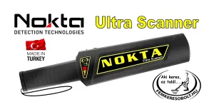 Nokta Ultra Scanner biztonságtechnikai fémkereső fémdetektor