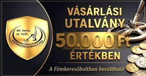Vásárlási utalvány 50.000 Ft. értékben