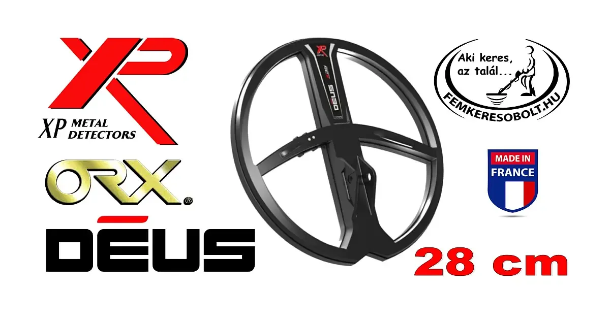 XP ORX és DEUS I. 28 cm-es fémkereső szonda